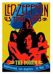 Led Zeppelin Los Angeles 1973