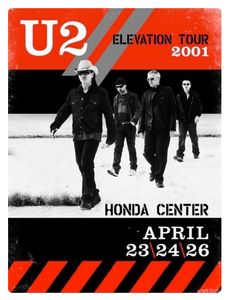 U2 Anaheim 2001