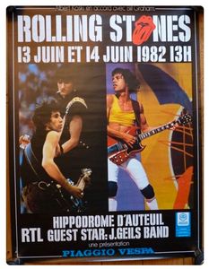 Rolling Stones Paris 1982