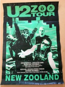 U2 New Zealand 1993