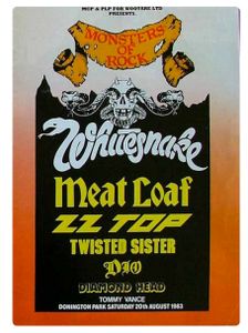 Whitenake / Meat Loaf / ZZ Top /  Twisted Sister