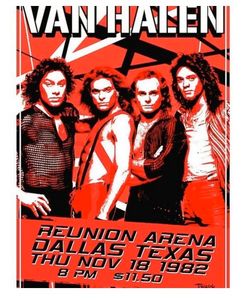 Van Halen - Dallas, 1982