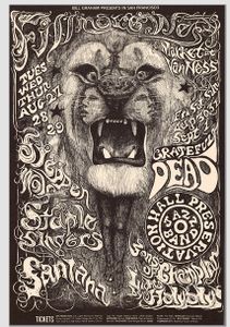 Steppenwolf / Grateful Dead / Santana, San Francisco, 1968