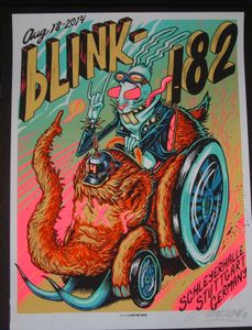 Blink-182 Stuttgart 2014 (Artist Proof)