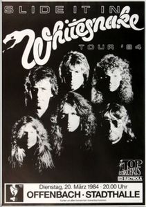 Whitesnake - Offenbach, 1984