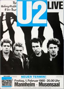 U2 Mannheim 1985