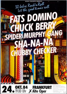 Fats Domino / Chuck Berry / Chubby Checker