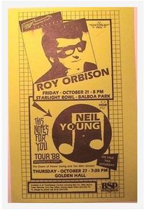 Roy Orbison  / Neil Young