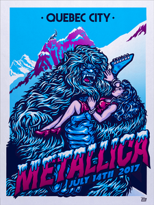 Metallica - Quebec City 2017 (Silver Ice Edition)