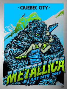Metallica - Quebec City 2017 (Silver Chrome Edition)