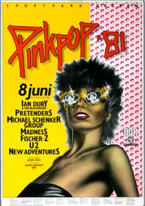 Pinkpop Festival Geleen 1981