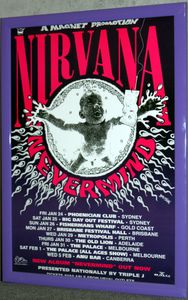 Nirvana Australian Tour 1992