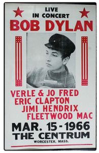 Bob Dylan Worcester 1966