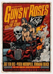 Guns N' Roses Kwinana Beach 2010
