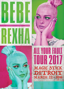 Bebe Rexha - 2017-03-22 - Detroit, MI, USA