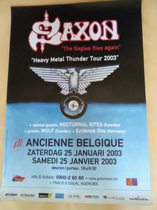 Saxon / Nocturnal Rites / Wolf /  Evidence One