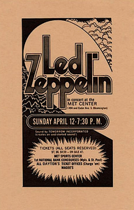 Led Zeppelin Bloomington 1970