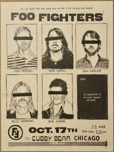 Foo Fighters at the Cubby Bear - Chicago