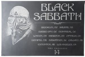Black Sabbath - 13 Tour 2014