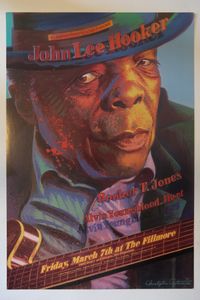 John Lee Hooker w/ Booker T. Jones, Alvin Youngblood Hart 03/07/1997