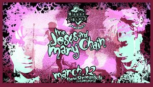 Jesus and Mary Chain New Orleans 2012