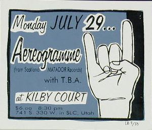 Aerogramme Salt Lake City 2002