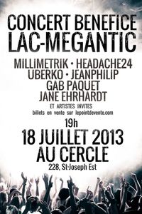 Concert Bénéfice Lac-Mégantic