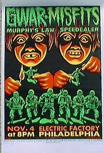Gwar / Misfits Philadelphia 1999