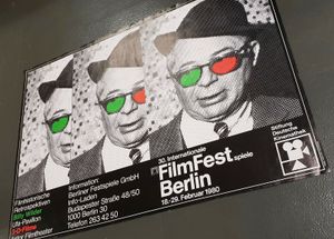 Berlin FilmFest Poster 3D - 1980