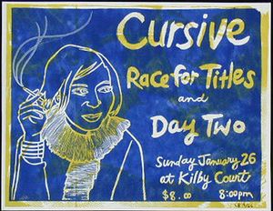 Cursive Salt Lake City 2003
