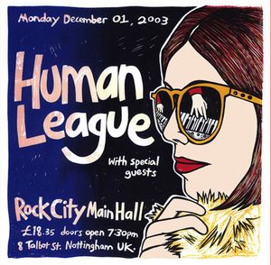 Human League Nottingham 2003