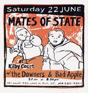 Mates Of State Salt Lake City 2002