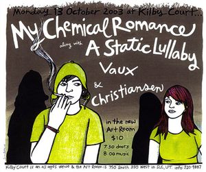 My Chemical Romance Salt Lake City 2003