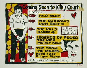 Kilby Court July 2002 Calendar