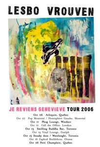 Lesbo Vrouven Je Reviens Geneviève Tour 2006