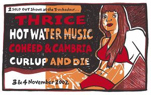 Thrice West Hollywood 2002