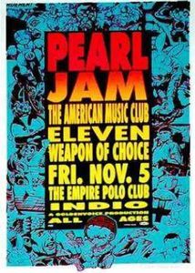 Pearl Jam Indio 1993