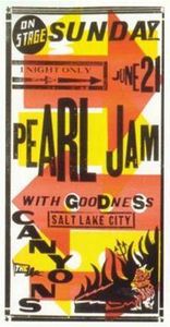 Pearl Jam Salt Lake City 1998