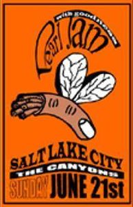 Pearl Jam Salt Lake City 1998