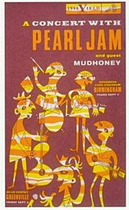 Pearl Jam Birmingham / Greenville 1998