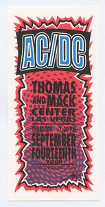 AC/DC Las Vegas 2000 (Handbill edition)