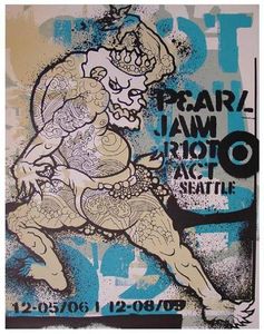 Pearl Jam Seattle 2002 Blue