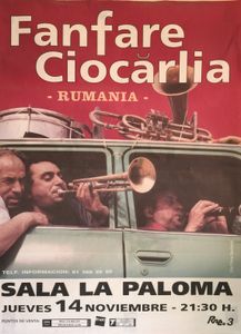 Fanfare Ciocarlia - La Paloma, 14 Noviembre, Barcelona