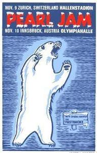 Pearl Jam Zurich / Innsbruck 1996