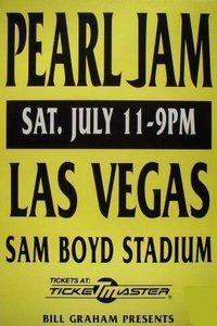 Pearl Jam Las Vegas 1998