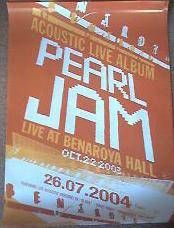 Pearl Jam Live at Benaroya Hall release 2004