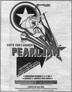 Pearl Jam Asheville 2004