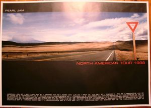 Pearl Jam North American Tour 1998