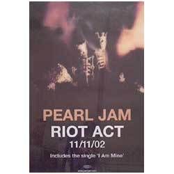Pearl Jam Riot Act Promo 2002