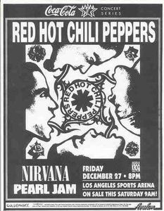 Red Hot Chili Peppers Los Angeles 1991